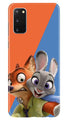 Cartoon Mobile Back Case for Samsung Galaxy S20 (Design - 346)