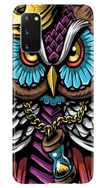 Owl Mobile Back Case for Samsung Galaxy S20 (Design - 359)