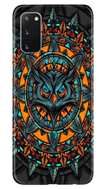 Owl Mobile Back Case for Samsung Galaxy S20 (Design - 360)