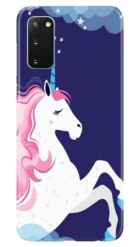 Unicorn Mobile Back Case for Samsung Galaxy S20 (Design - 365)