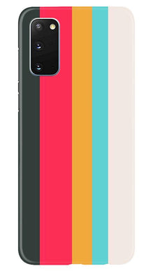 Color Pattern Mobile Back Case for Samsung Galaxy S20 (Design - 369)