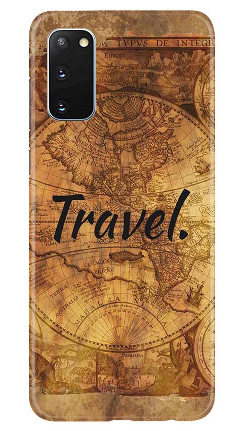 Travel Mobile Back Case for Samsung Galaxy S20 (Design - 375)