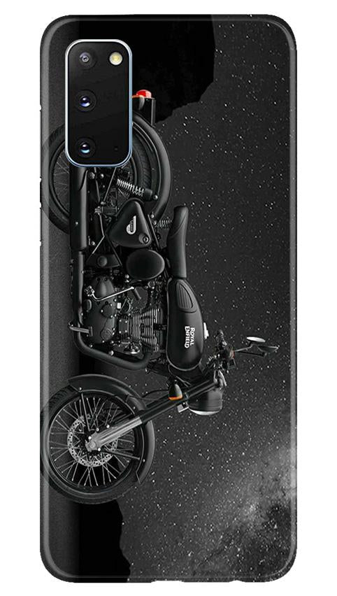 Royal Enfield Mobile Back Case for Samsung Galaxy S20 (Design - 381)