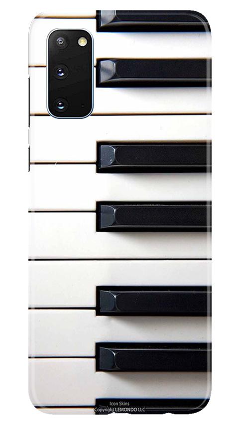 Piano Mobile Back Case for Samsung Galaxy S20 (Design - 387)