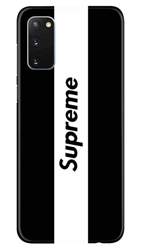 Supreme Mobile Back Case for Samsung Galaxy S20 (Design - 388)