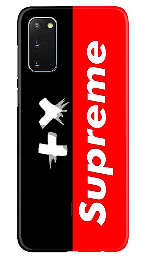 Supreme Mobile Back Case for Samsung Galaxy S20 (Design - 389)