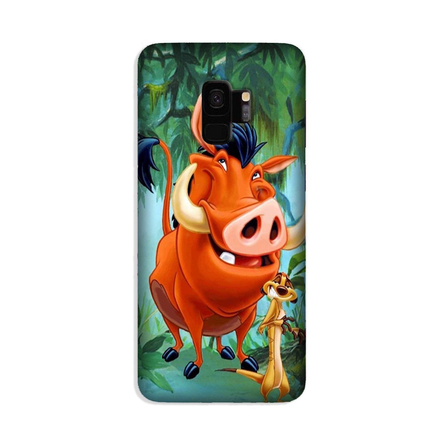 Timon and Pumbaa Mobile Back Case for Galaxy S9  (Design - 305)