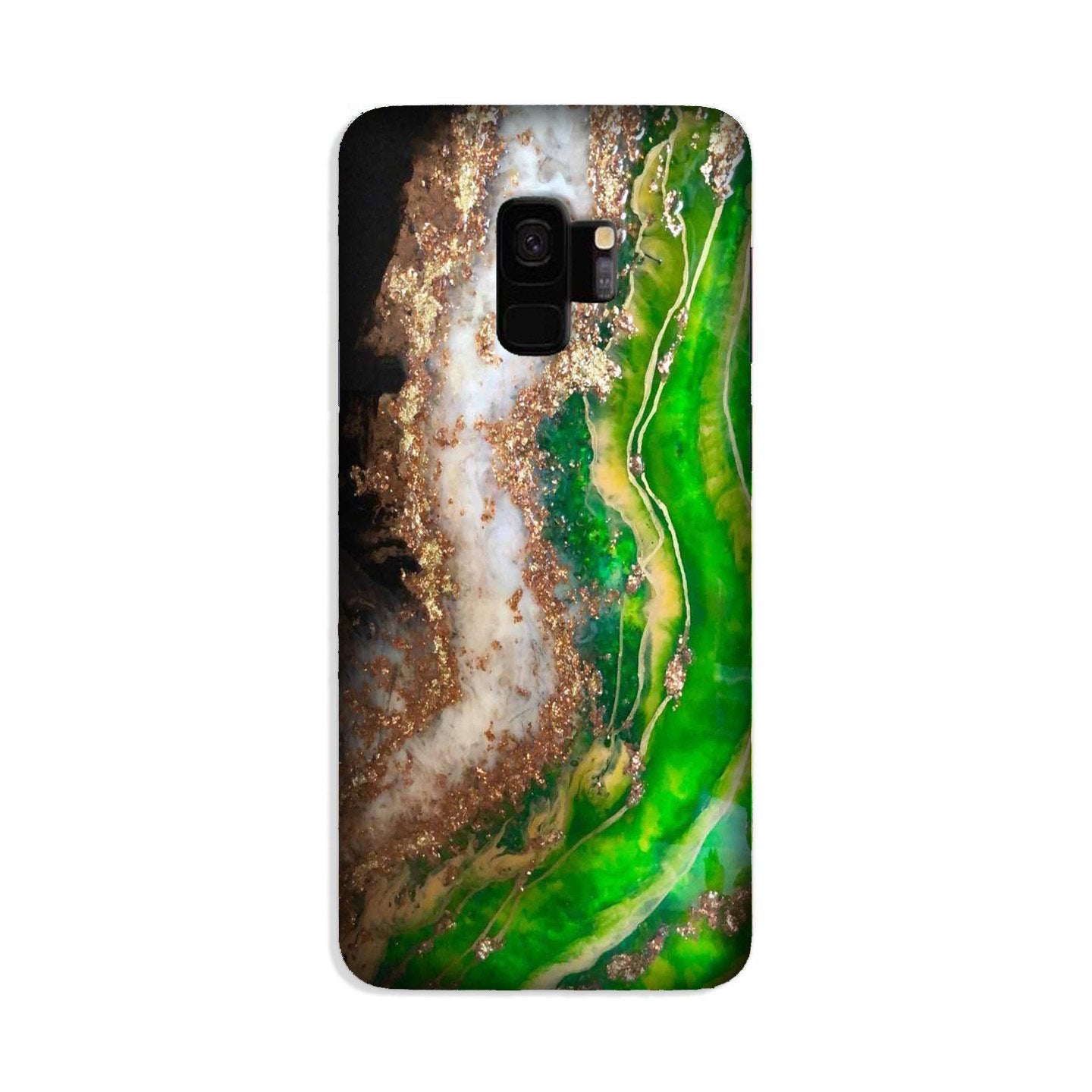 Marble Texture Mobile Back Case for Galaxy S9  (Design - 307)