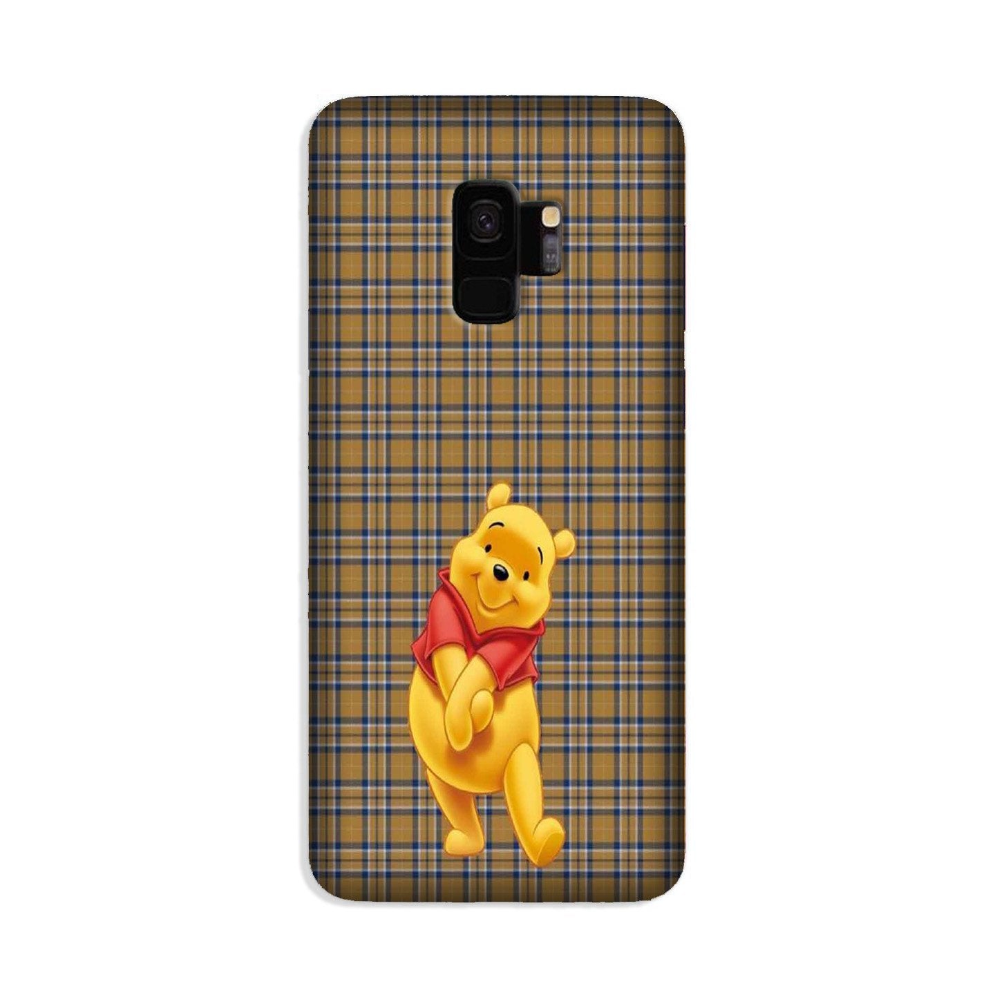 Pooh Mobile Back Case for Galaxy S9(Design - 321)