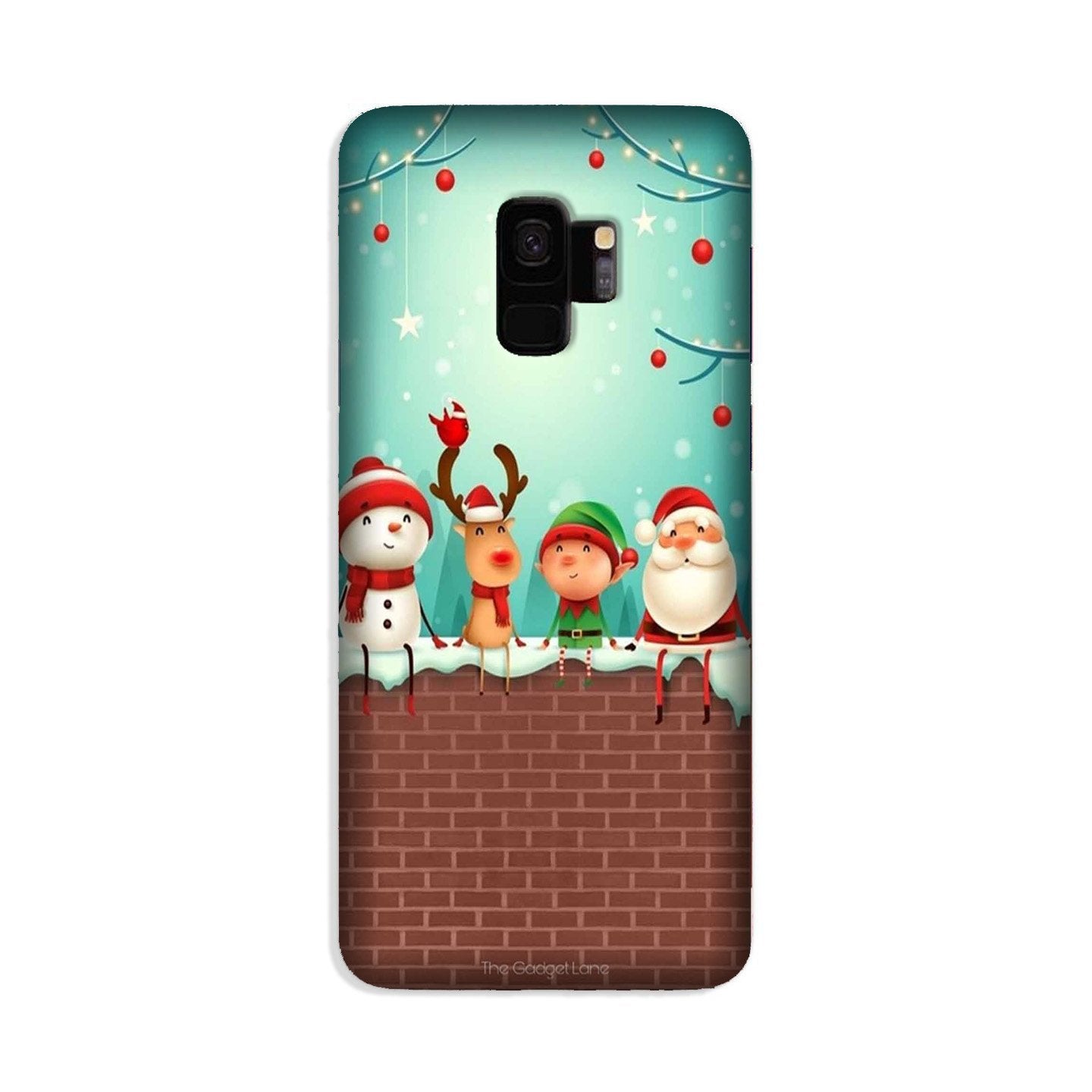 Santa Claus Mobile Back Case for Galaxy S9  (Design - 334)