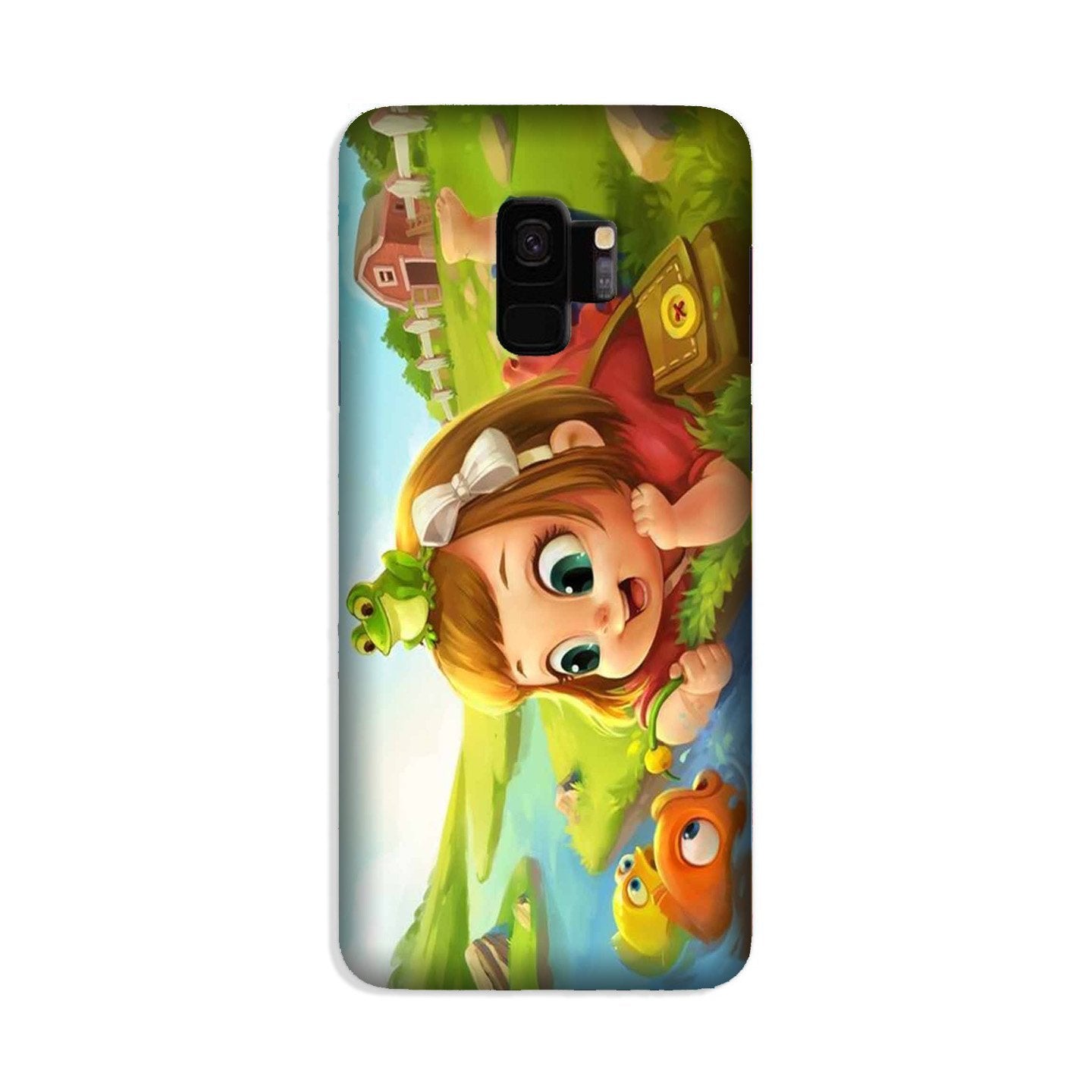 Baby Girl Mobile Back Case for Galaxy S9(Design - 339)