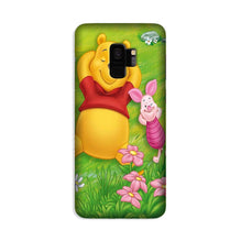 Winnie The Pooh Mobile Back Case for Galaxy S9  (Design - 348)