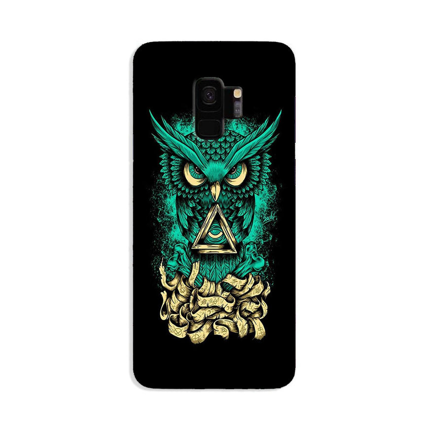 Owl Mobile Back Case for Galaxy S9  (Design - 358)