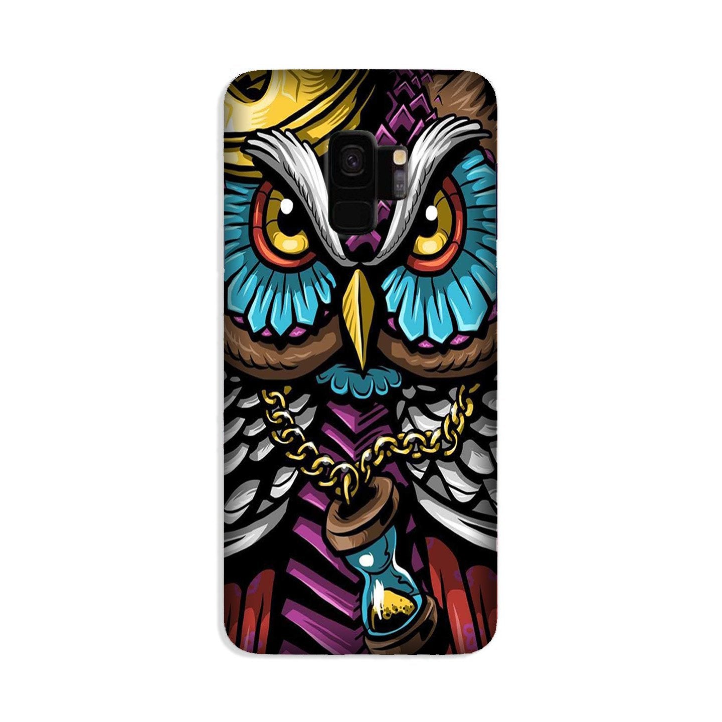 Owl Mobile Back Case for Galaxy S9  (Design - 359)