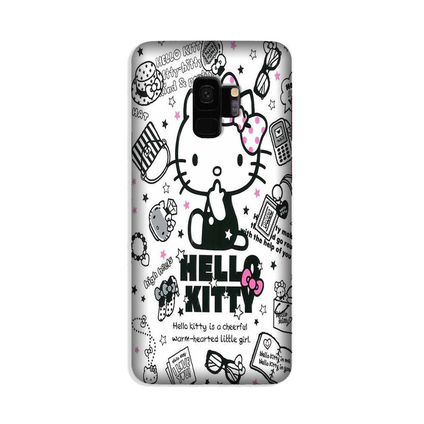 Hello Kitty Mobile Back Case for Galaxy S9  (Design - 361)