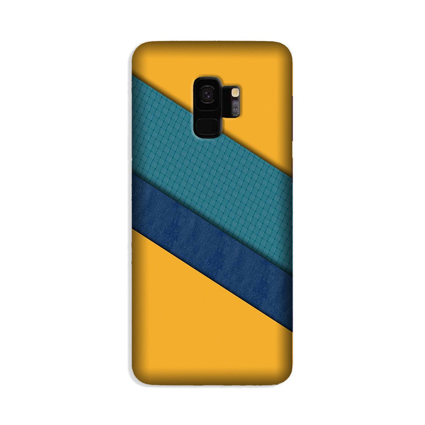 Diagonal Pattern Mobile Back Case for Galaxy S9  (Design - 370)