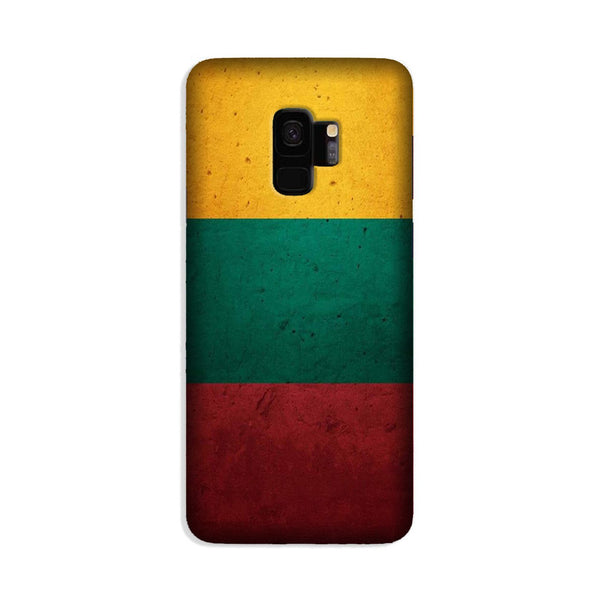 Color Pattern Mobile Back Case for Galaxy S9  (Design - 374)