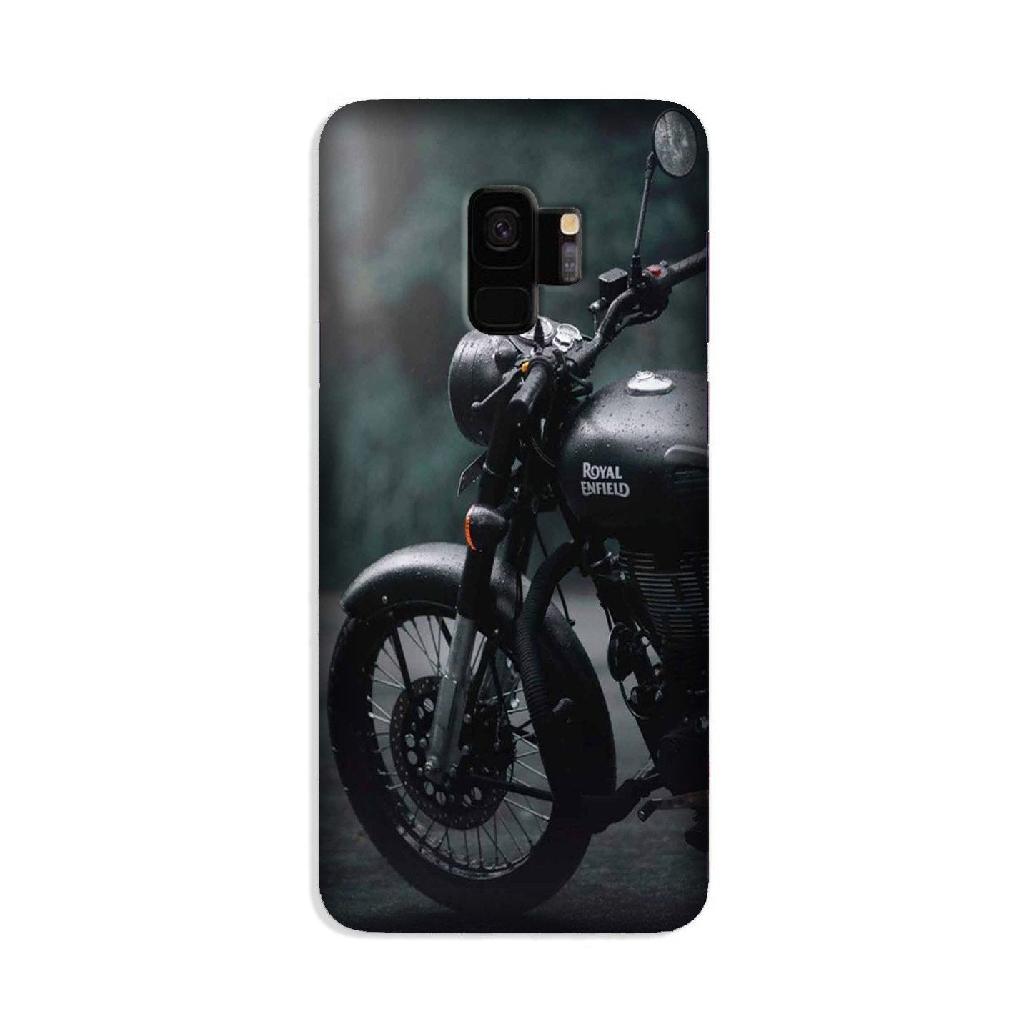 Royal Enfield Mobile Back Case for Galaxy S9  (Design - 380)