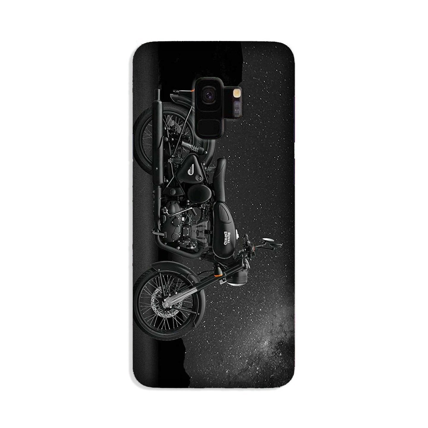 Royal Enfield Mobile Back Case for Galaxy S9  (Design - 381)