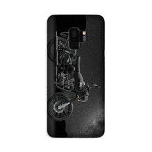 Royal Enfield Mobile Back Case for Galaxy S9  (Design - 381)