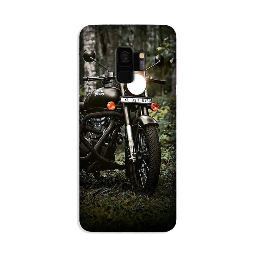 Royal Enfield Mobile Back Case for Galaxy S9  (Design - 384)