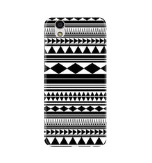 Black white Pattern Mobile Back Case for Gionee F103 (Design - 5)