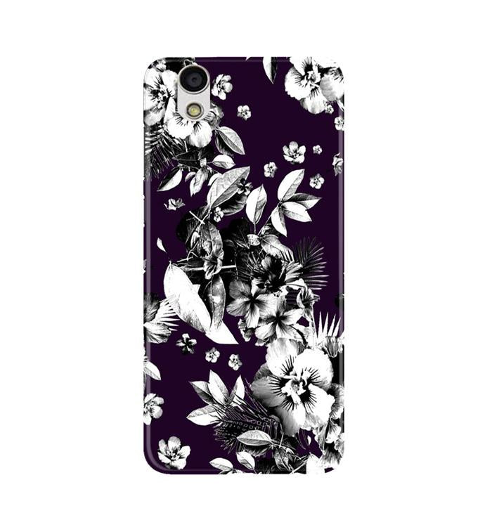 white flowers Case for Gionee F103