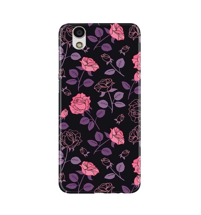 Rose Black Background Case for Gionee F103