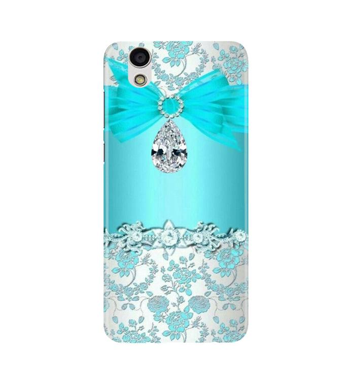 Shinny Blue Background Case for Gionee F103
