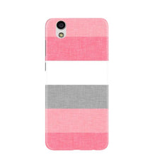 Pink white pattern Mobile Back Case for Gionee F103 (Design - 55)
