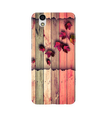 Wooden look2 Mobile Back Case for Gionee F103 (Design - 56)