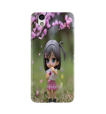 Cute Girl Mobile Back Case for Gionee F103 (Design - 92)