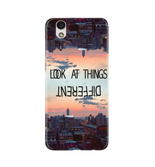 Look at things different Mobile Back Case for Gionee F103 (Design - 99)