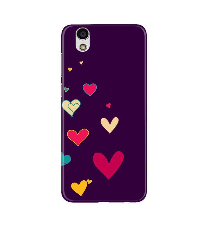 Purple Background Case for Gionee F103  (Design - 107)