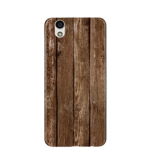 Wooden Look Mobile Back Case for Gionee F103  (Design - 112)
