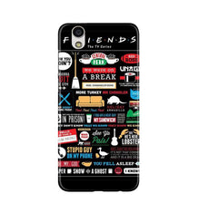 Friends Mobile Back Case for Gionee F103  (Design - 145)