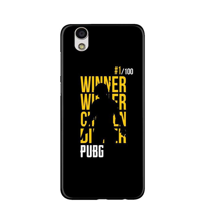 Pubg Winner Winner Case for Gionee F103  (Design - 177)