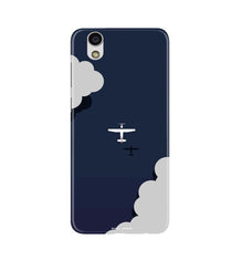 Clouds Plane Mobile Back Case for Gionee F103 (Design - 196)