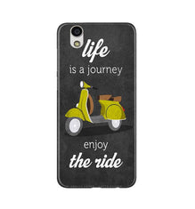 Life is a Journey Mobile Back Case for Gionee F103 (Design - 261)