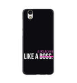 Like a Girl Boss Case for Gionee F103 (Design No. 265)