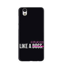 Like a Girl Boss Mobile Back Case for Gionee F103 (Design - 265)