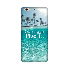 Life is short live it Case for Gionee S6