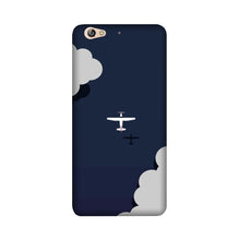 Clouds Plane Mobile Back Case for Gionee S6 (Design - 196)