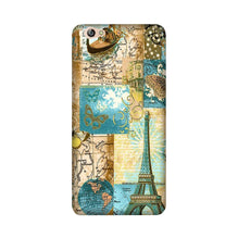 Travel Eiffel Tower Mobile Back Case for Gionee S6 (Design - 206)