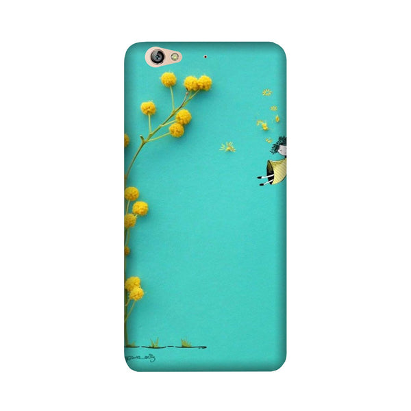 Flowers Girl Case for Gionee S6 (Design No. 216)