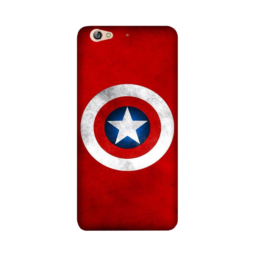 Captain America Case for Gionee S6 (Design No. 249)