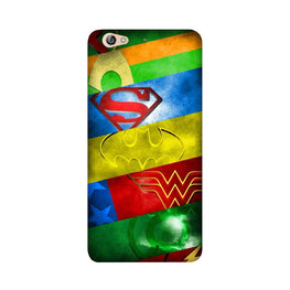 Superheros Logo Case for Gionee S6 (Design No. 251)
