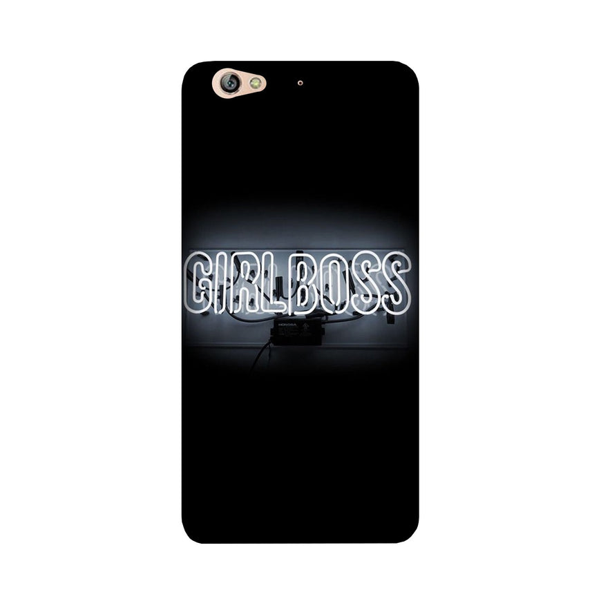 Girl Boss Black Case for Gionee S6 (Design No. 268)