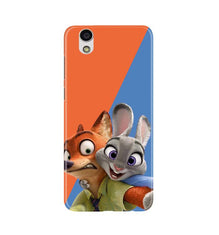 Cartoon Mobile Back Case for Gionee F103 (Design - 346)