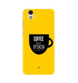 Coffee Optimism Mobile Back Case for Gionee F103 (Design - 353)